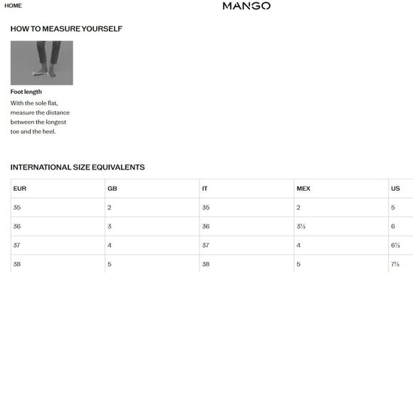 New MNG Black Leather Ballet Flats Heeled Shoe - Picture 9 of 9